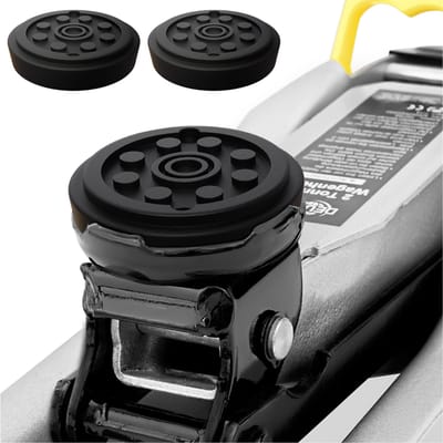 Deuba® 3x Rubberen Pad Blok XL universeel 52/47 x 14 mm voor Autokrik Hefbrug