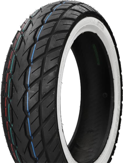 Buitenband Kenda K418 Whitewall 130/70-12 62M TL