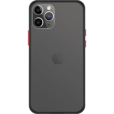 iPhone 11 Pro Back Cover - Zwart/Transparant