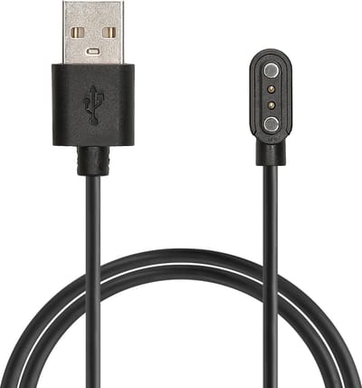 kwmobile USB-oplaadkabel geschikt voor CMF Watch Pro 2 / Watch 3 Pro kabel - Laadkabel voor smartwatch - in zwart