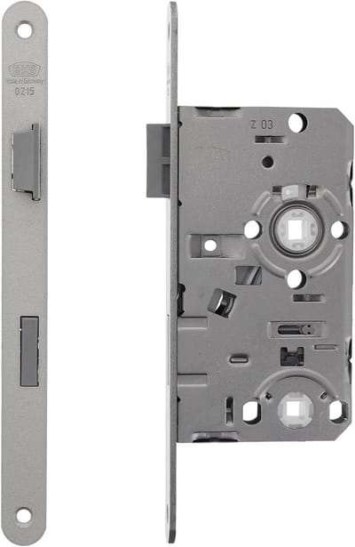 Insteekslot voor Binnendeuren 20x235 mm - Badkamerslot met Doornmaat 55 mm