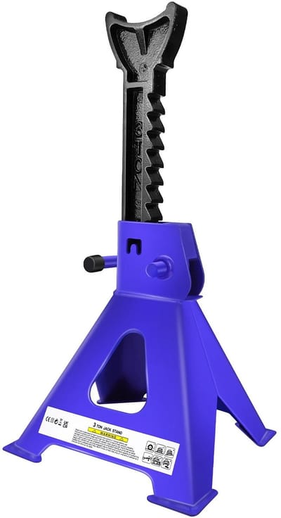 Cellista Assteunen 3 Ton - Auto Kriksteunen Set - Verstelbare Jack Stands - Hefhoogte 290-430 mm - Veilig en Stabiel Ontwerp