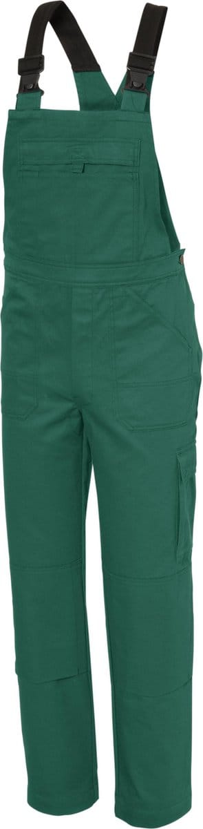Ultimate Workwear - Amerikaanse Overall WENEN (tuinbroek, BIB, bretelbroek) - katoen 100% 320g/m2- Groen (Flessengroen)