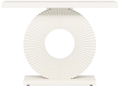 Moderne Haltafel Zaro - Consoletafel 100cm - Wandtafel - Geschikt voor Gang of Woonkamer - Wit