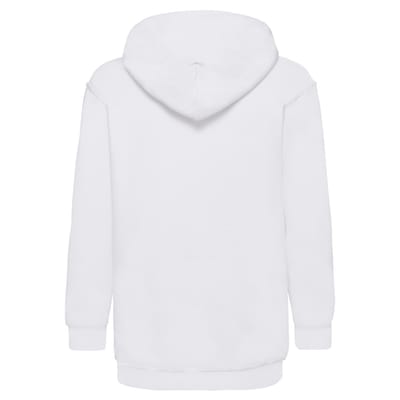 Fruit of the Loom Kinder/Kids Klassieke Effen Hoodie (Wit)