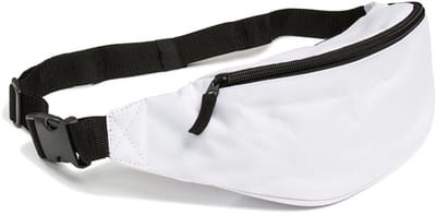 Heuptas - Buideltas - Fanny pack - Festivaltasje - Reistasje - 35 cm - 2,5 L - Belt bag - Verstelbaar - Lichtgewicht - Wit - Wandeltasje / Hike tas - Feesttasje - Jonyx