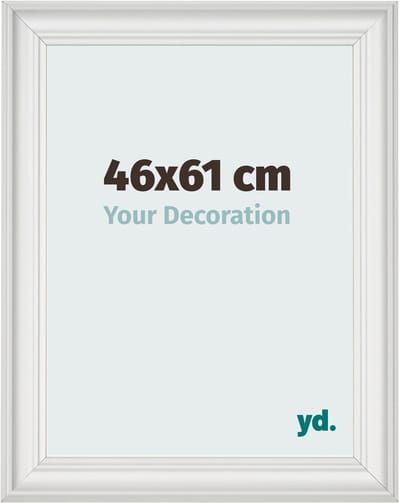 Your Decoration - Fotolijst 46x61 cm - MDF - Wit Geveegd - Lazio