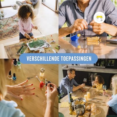 Transparant Tafelzeil - Tafelbeschermer Afwasbaar - Tafel Beschermen - 2mm Dik PVC - 100 x 190 cm - Transparant