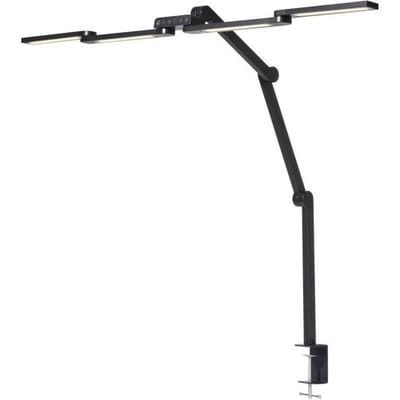 Renkforce RF-6332582 LED-klemlamp LED Zwart