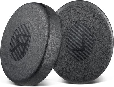 Dailygoods - SOULWIT Lamsleren Vervangende Oorkussens voor Bose On-Ear 2 (OE2/OE2i)/SoundLink/SoundTrue On-Ear Hoofdtelefoons, Earpads Cushions met Hoog Dichtheid Geluidsisolerend Schuim