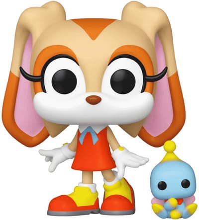 Sonic The Hedgehog Cream with Cheese vinylfiguur 1034 Funko Pop! meerkleurig