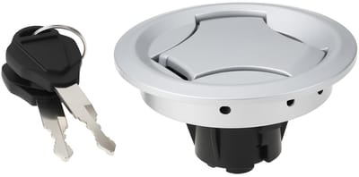 Dailygoods- Brandstoftankdop met slot - Tankdop - Vergrendelingsmechanisme - 2 sleutels - Compatibel met Yamaha MT125 - Duurzame constructie
