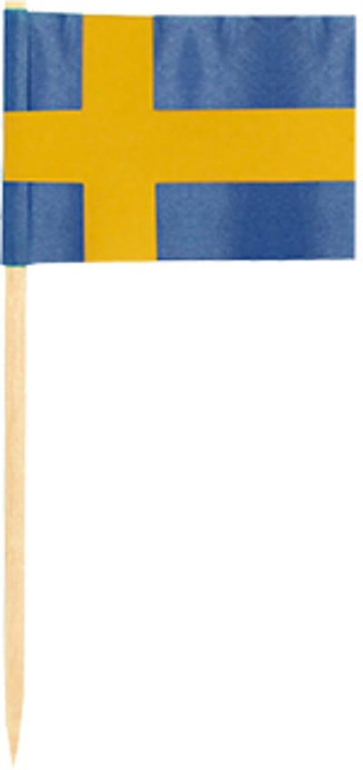 24x 50 Decoprikkers 8 cm Sweden