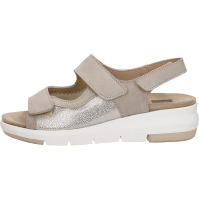 SUB55 Comfort Collection Maira 20 Sandalen Plat - Beige - Maat 37