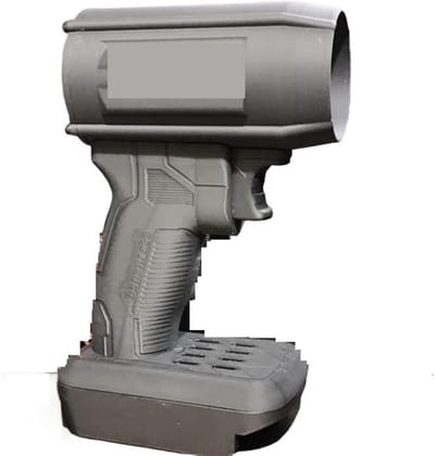 Blowerventilator - Luchtpistool Turbo - Auto Wassen - Krachtige Motor - 200 MPH - Zwart