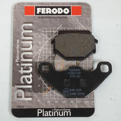Plaquette de frein Ferodo pour Scooter Kymco 50 People 2004 BA10AG / AR Neuf