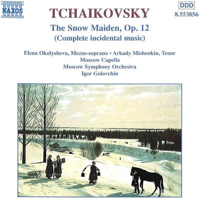 Moscow Capella, Moscow Symphony Orchestra, Igor Golovchin - Tchaikovsky: The Snow Maiden Opus 12 (CD)