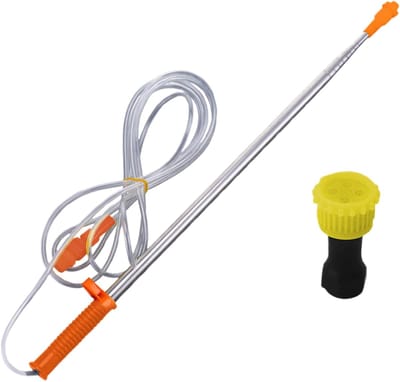 Telescopische Sproeistaaf - Verlengstang Sproeier - Planten Besproeien - Roestvrij Staal - 50-250 cm - Zilver