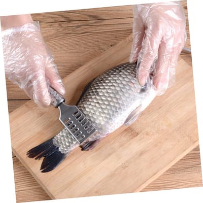 Waledano® Vis Schaal Remover - Vissenhuidschraapborstel - Dunschiller Pincet - Visgraten Pincet - Vismes - Ontschubber Vis