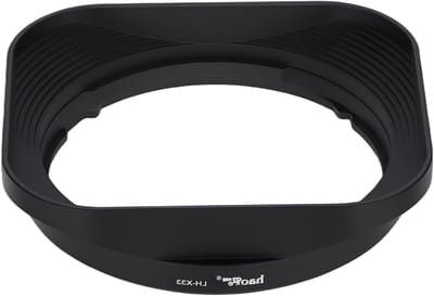 Metaal vierkante bayonet lenskap voor Fujifilm XF33mm f/1.4 en 23mm f/1.4 II - Bescherming, Schaduw en Verbeterde Beeldkwaliteit