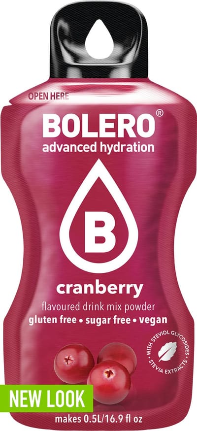 Bolero - Cranberry Sticks (12 x 3 gram)