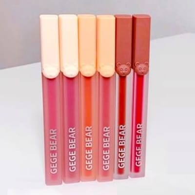 Gege Bear - BUY 3 GET 40% OFF - Air Lip Mud - (1-3) #01 - 2.5g