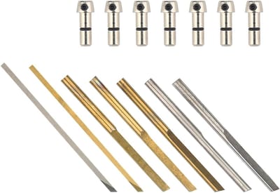Graveergereedschap Set - Metaal Bewerken - Sieraden Maken - Hoge Slijtvastheid - ca. 5-7 cm - Metaalkleur