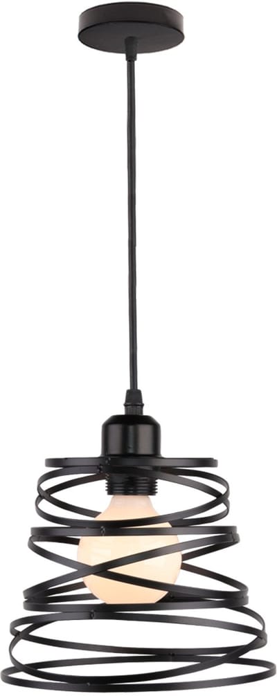 Hanglamp Moderne Woonkamer Plafondlamp Zwart Industriële Kroonluchter voor Slaapkamer Keuken