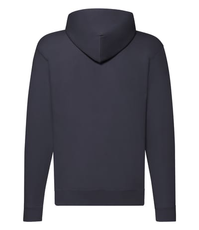 Fruit of the Loom Klassieke herenhoodie met rits (Deep Navy)