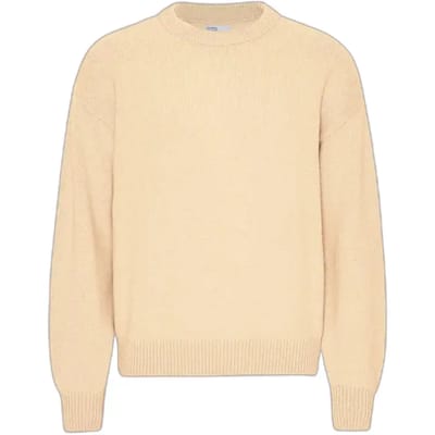 Grote trui Colorful Standard Soft Yellow