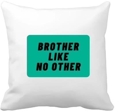 Akyol - brother like no other Kussen hoes - Broer - geweldige broer - niemand anders - verjaardag - cadeau - kado - bedankje - geschenk - 40 bij 40 cm