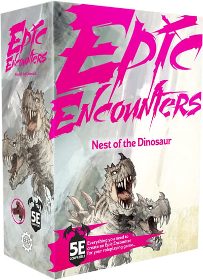 Epic Encounters Nest of the Dinosaur - RPG Miniaturen - Steamforged Games