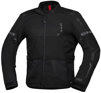 IXS Lennox-ST+ Zwart Textiele Motorjas - Jas