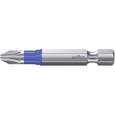 Wiha 41637 Kruis-bit Aandrijving: 1/4 (6,3 mm) Uitvoering: Kruiskop Phillips PH 1 50 mm