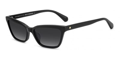 Kate Spade KS AISHA 2/S BLACK/DARK GREY SHADED 55/16/140 Damenbrillen Zonnebrillen