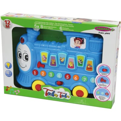 Jamara Muzieklocomotief tschu tschu blauw
