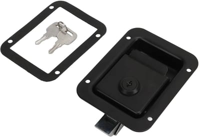 Allecto - Robuuste Trailer Paddle Deurslot met Sleutels voor RV's, Trucks en Trailers