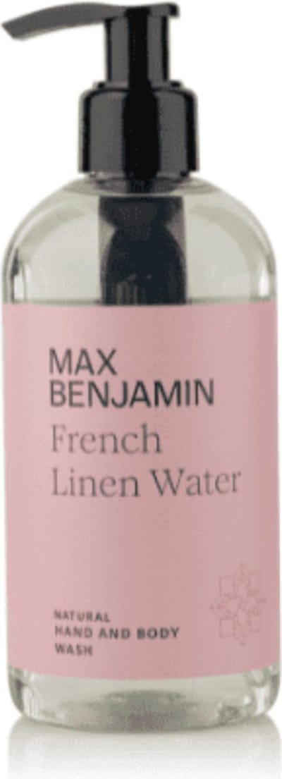 Max Benjamin - Hand & Body Wash 300ml - French Linen Water - Handzeep