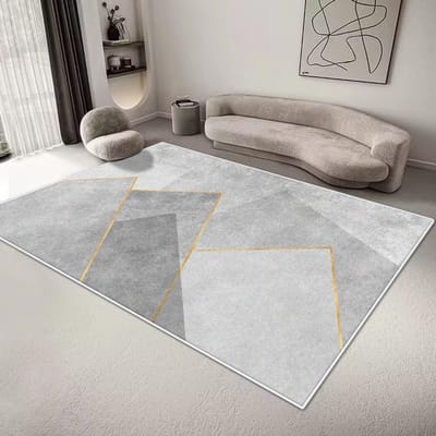 Geometrisch Tapijt in Scandinavische Stijl voor Woonkamer Minimalisme Decoratie Slaapkamer Grote Kleden 200x300CM Kantoorruimte Antislip Vloermat 180*250cm