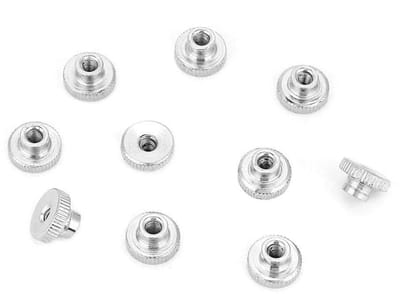 Dailygoods- Moer M3/M4/M5/M6/M8/M10 - 10 Stuks - Hoogwaardige Kwaliteit - Professionele Industrie - Scherpe Prijs - Duurzaam Materiaal - Bevestigingsmoer