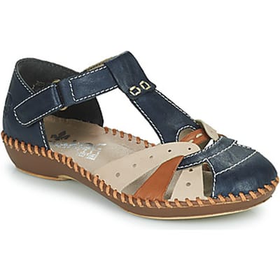 Rieker  Ballerina's BLUE
