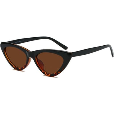 Lunettes de soleil Rétro Œil de Chat pour Femmes Myopie Féminine Hip-hop Triangle Myope Homme Dioptrie 0 -1 -1.5 -2 -2.5 -3 -4 -5 -6 0