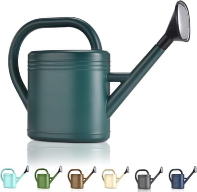 Gieter Met Lange Tuit - Waterkan Kamerplanten - Planten Water Geven - Lekvrije Constructie - 1 Gallon Capaciteit - Groen