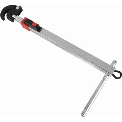 Sanitairsleutel Rigid Uitschuifbaar Kraan Installatiegereedschap Onder Spoelbak Telescopisch Loodgieter 250mm gray