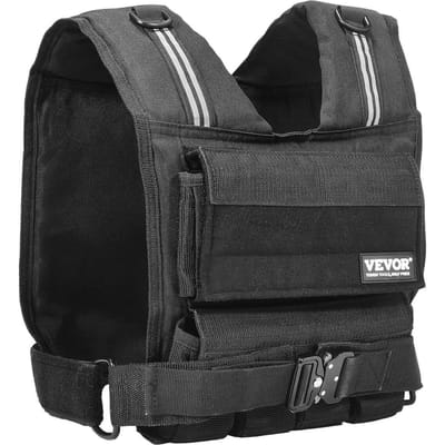 35lb Verstelbaar Verzwaard Vest voor Mannen Vrouwen Krachttraining Hardlopen gray