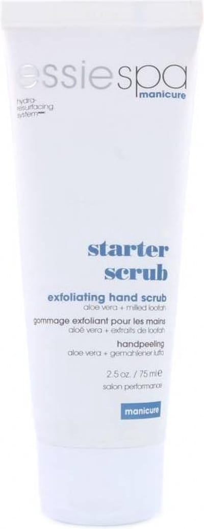 essie spa manicure starter scrub - aloe vera - handpeeling - 75 ml