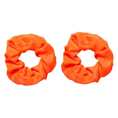 Feest armband - Scrunchie - One size / Fluor oranje