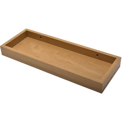 Duraline - Wandplank - Eiken Knoest - 40x4x15cm Fsc-gecertificeerd Hout