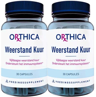 Orthica Weerstand Kuur - 2 x 30 capsules - Voordeelverpakking
