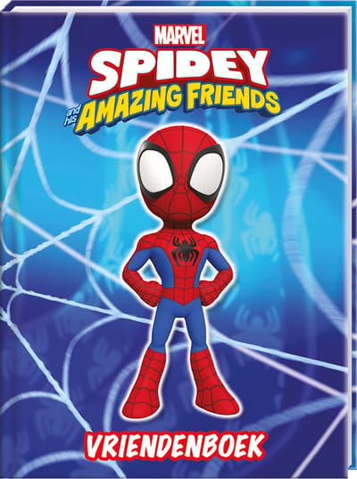 Spidey – Vriendenboek voor Kinderen – 80 Pagina’s – Hardcover – Spidey and His Amazing Friends